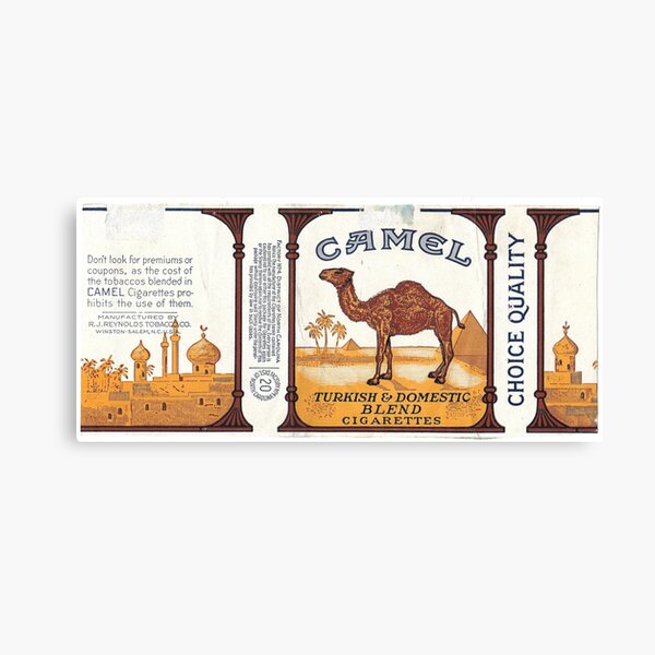 Vintage Camel Cigarette Pack