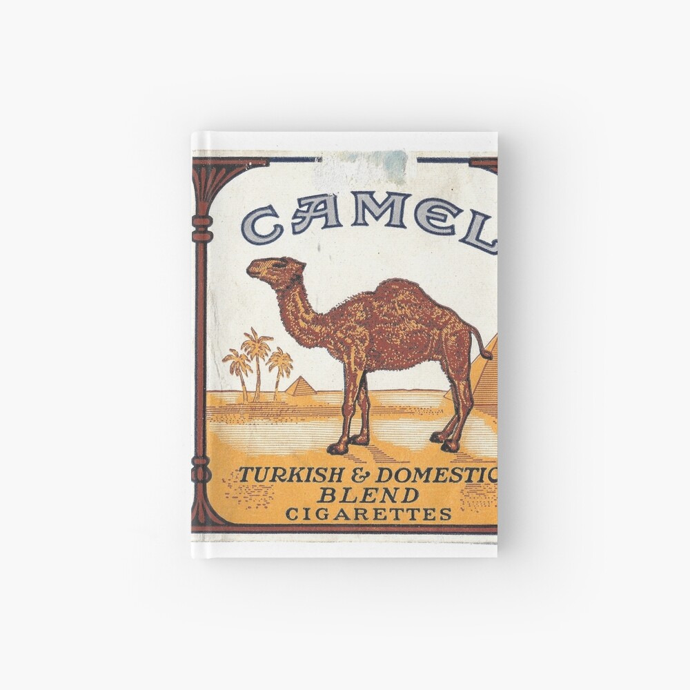 Vintage Camel Cigarette Pack Hardcover Journal