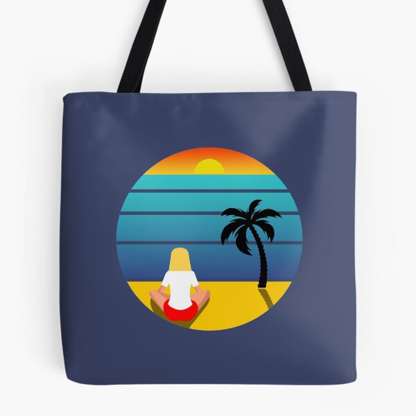 Item preview, Woman on a beach watching the sunset v2 designed and sold by Twenty Twenty Visions.