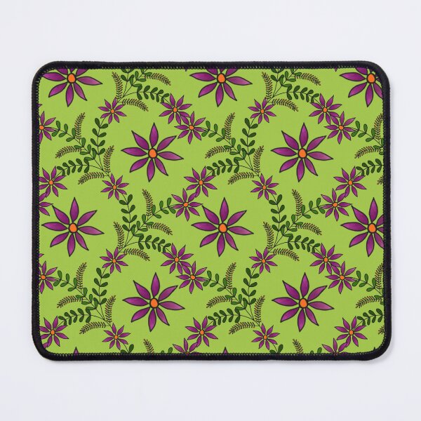 Item preview,  Floral Pattern with parrot colour background  designed and sold by ashu-art-.