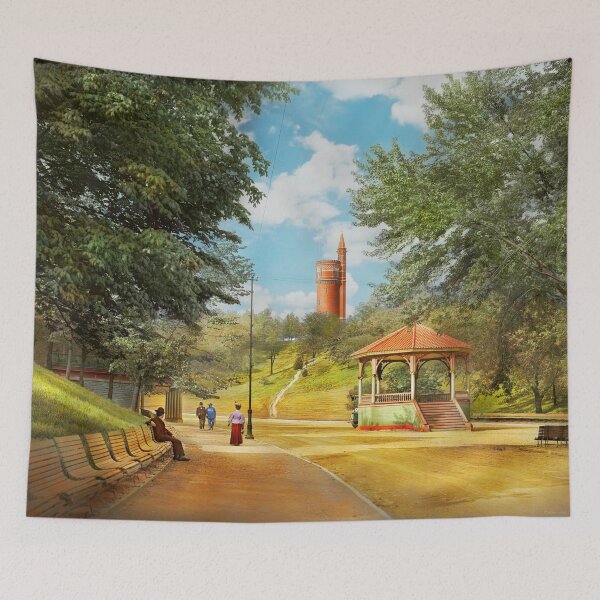 Item preview, City - Cincinnati, OH - The Standpipe in Eden Park 1906 designed and sold by Mike Savad Photography.