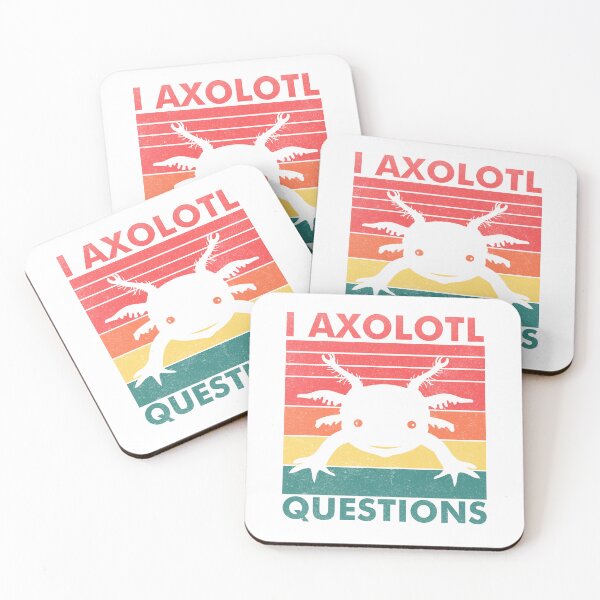 Item preview, I Axolotl Question Retro Vintage Axolotl Lovers Kids designed and sold by Tamer ⭐⭐⭐⭐⭐.