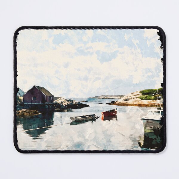 Item preview, Nova Scotia Canada city watercolor designed and sold by chrlalexandru.