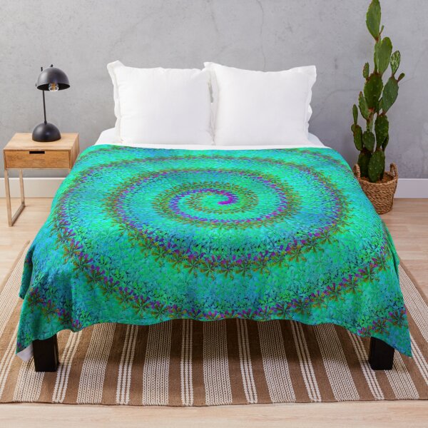 Item preview, Delicate spiral in turquoise designed and sold by MarionsArt.