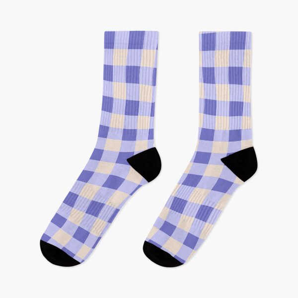 Item preview, Peri Purple Gingham Plaid Pattern designed and sold by lucybrownlane.