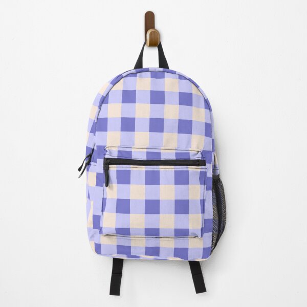 Item preview, Peri Purple Gingham Plaid Pattern designed and sold by lucybrownlane.