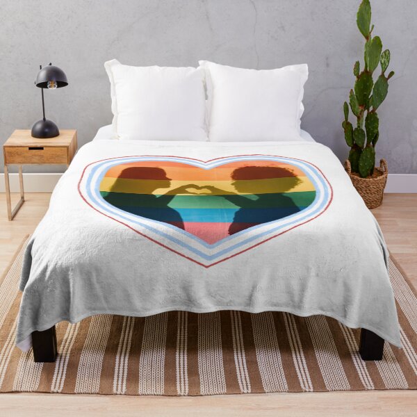 Item preview, Pride Lesbian Love Sticker Heart designed and sold by trendingatees.