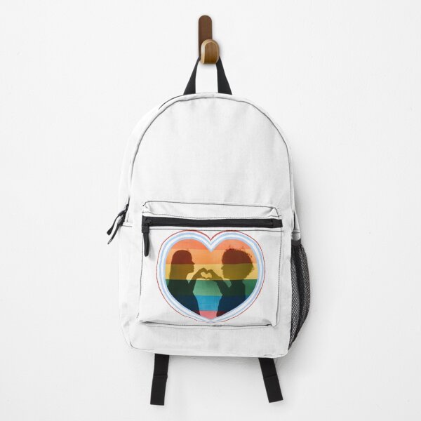 Item preview, Pride Lesbian Love Sticker Heart designed and sold by trendingatees.