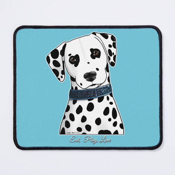 Item preview, Dalmatian Eat, Play, Love designed and sold by Atelier Cupcake.