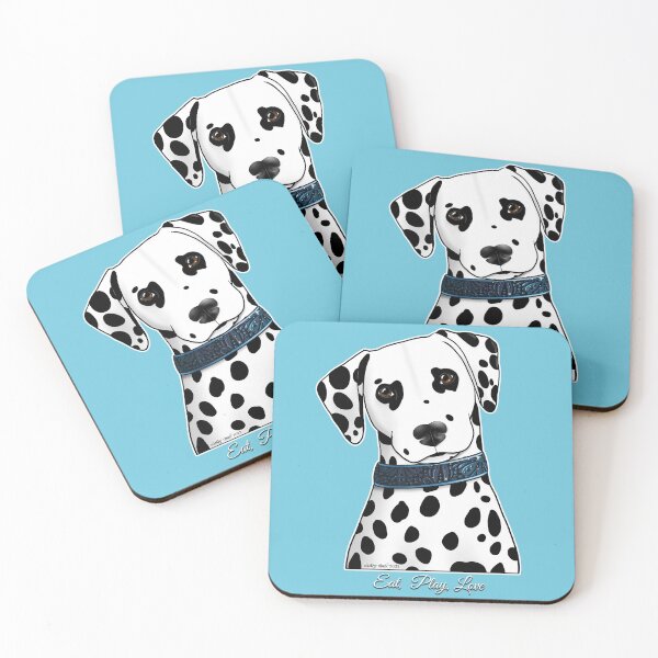 Item preview, Dalmatian Eat, Play, Love designed and sold by Atelier Cupcake.