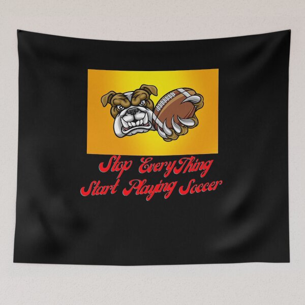 Item preview, Stop everything start playing soccer  designed and sold by Ayakhairy.