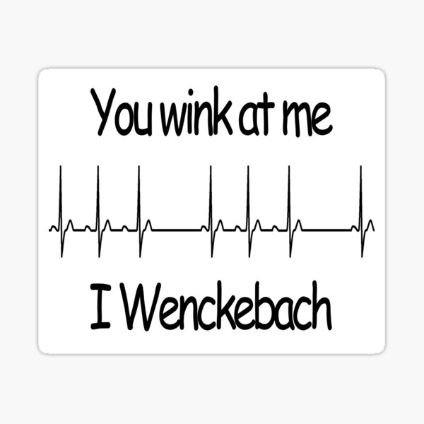 Wenckebach Sticker