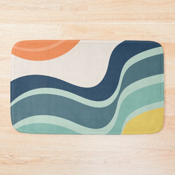Item preview, Abstract landscape with sun and stormy ocean designed and sold by BattaAnastasia.