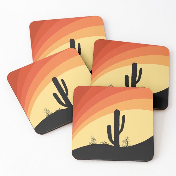 Item preview, Retro style desert sunset designed and sold by BattaAnastasia.