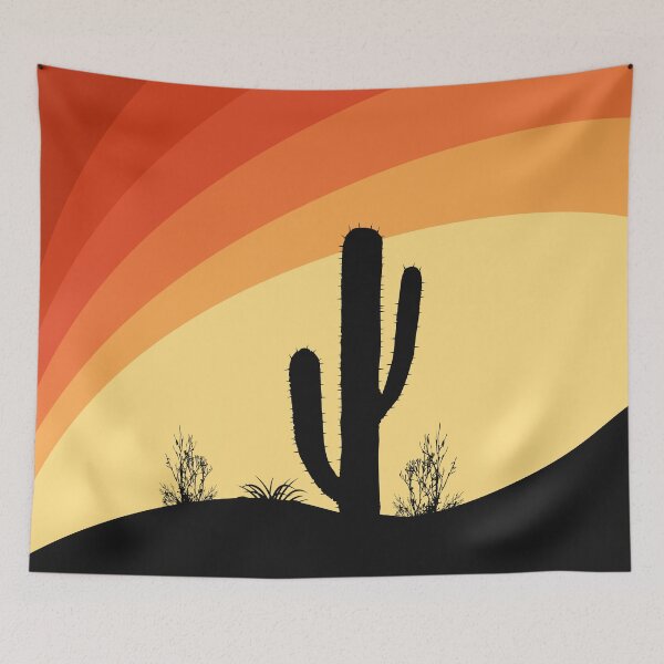 Item preview, Retro style desert sunset designed and sold by BattaAnastasia.