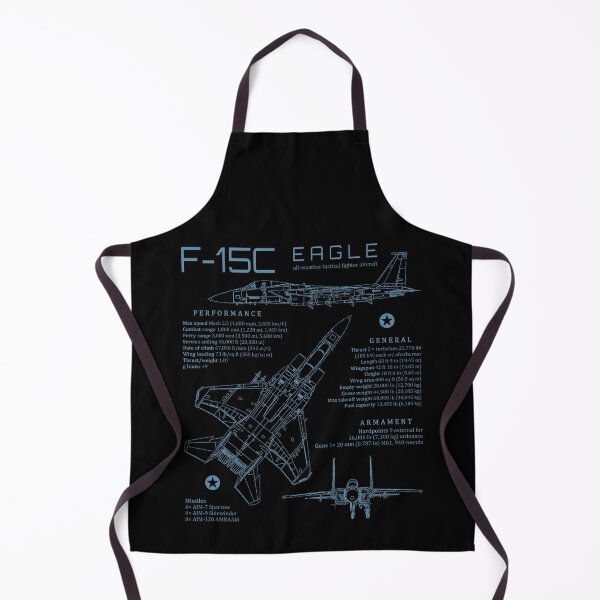 Item preview, F-15 Strike Eagle US Jet Fighter USA Military Aircraft Blueprint #2304 designed and sold by Rare-Militia.
