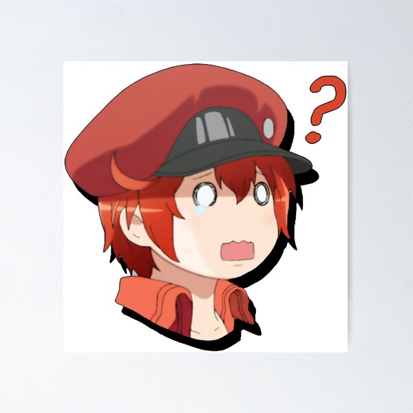Item preview, Cells at Work - Red Blood Cell! designed and sold by trending-staff.