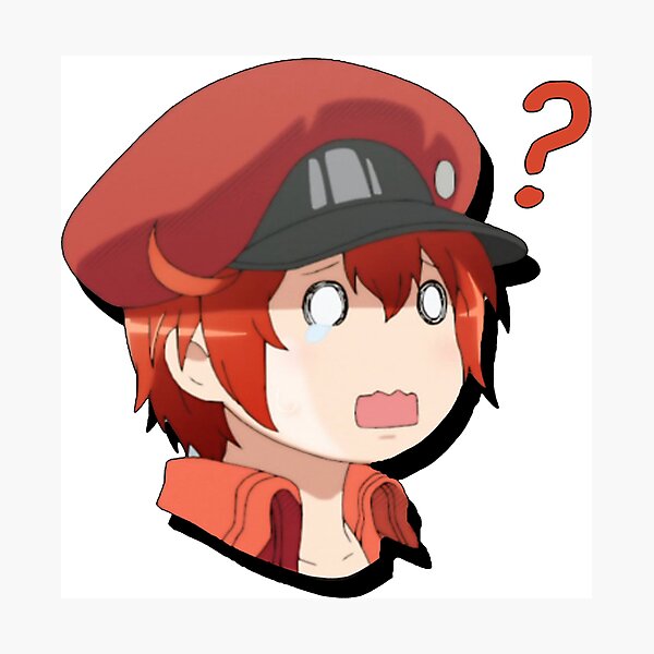 Item preview, Cells at Work - Red Blood Cell! designed and sold by trending-staff.
