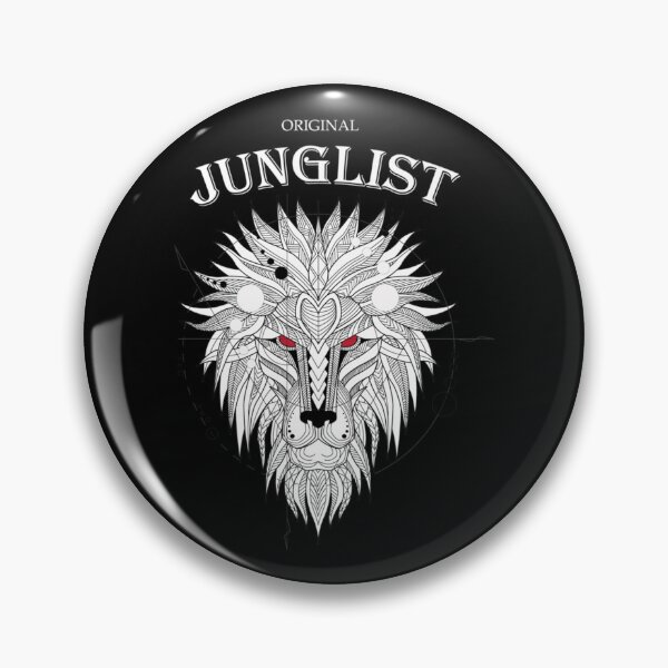 Item preview, Original Junglist Drum and Bass Lion DnB Head   designed and sold by BrownGemmArt.