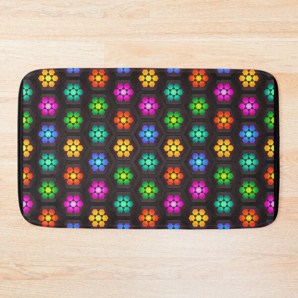 Item preview, Colorful background floral Pattern designed and sold by DigitalChickHub.