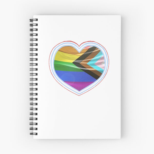 Item preview, Pride Flag Sticker Heart designed and sold by trendingatees.