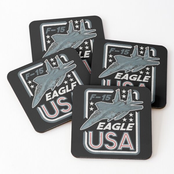 Item preview, F-15 Strike Eagle US Jet Fighter USA Military Aircraft #2301 designed and sold by Rare-Militia.