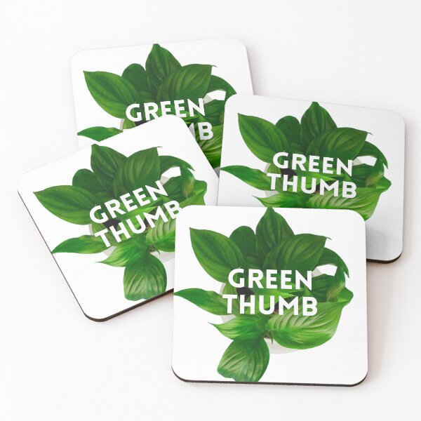 Item preview, Green Thumb Houseplant designed and sold by LittleLeafMicro.