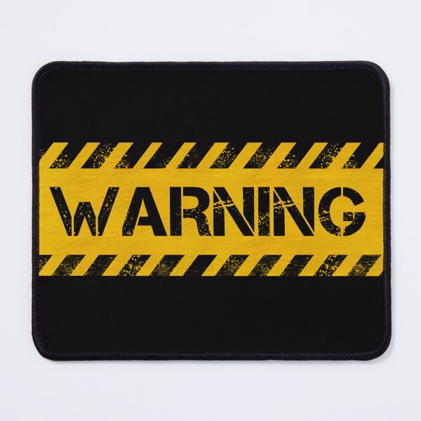 Item preview, Warning designed and sold by CAUTION SHOP.