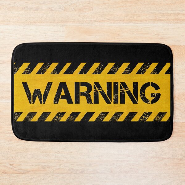 Item preview, Warning designed and sold by CAUTION SHOP.