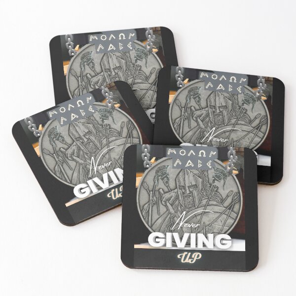 Item preview, Molon Labe Never Giving Up designed and sold by Flirt-Teez.