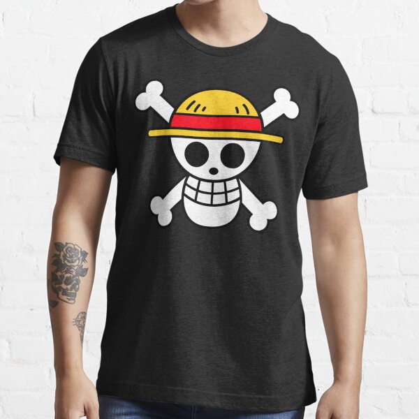 Straw hat jolly roger Classic Essential T-Shirt