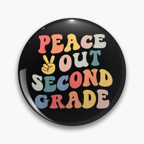 Item preview, Peace Out Second Grade Retro Vintage Teacher Kids Graduation designed and sold by Desinger12.