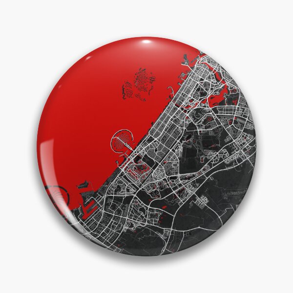 Item preview, Dubai City Map of UAE - Oriental designed and sold by deMAP.