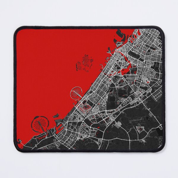 Item preview, Dubai City Map of UAE - Oriental designed and sold by deMAP.