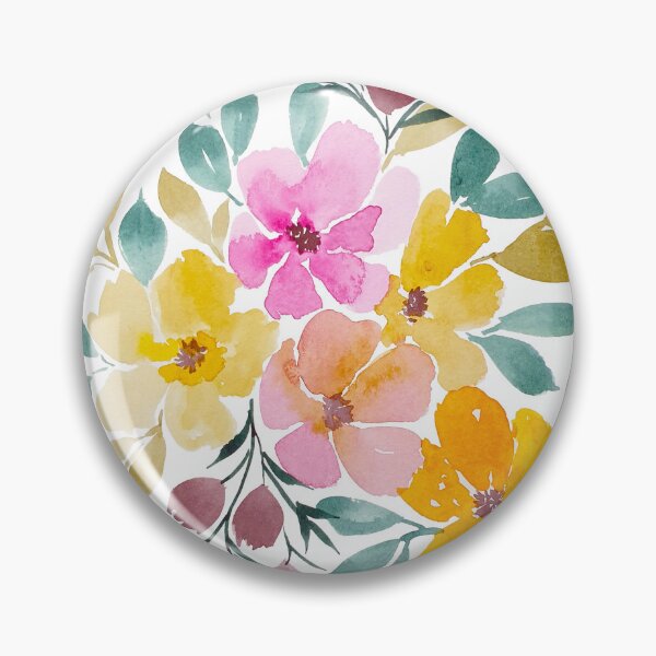 Item preview, Watercolor Flowers designed and sold by Orly Fuchs Galchen.
