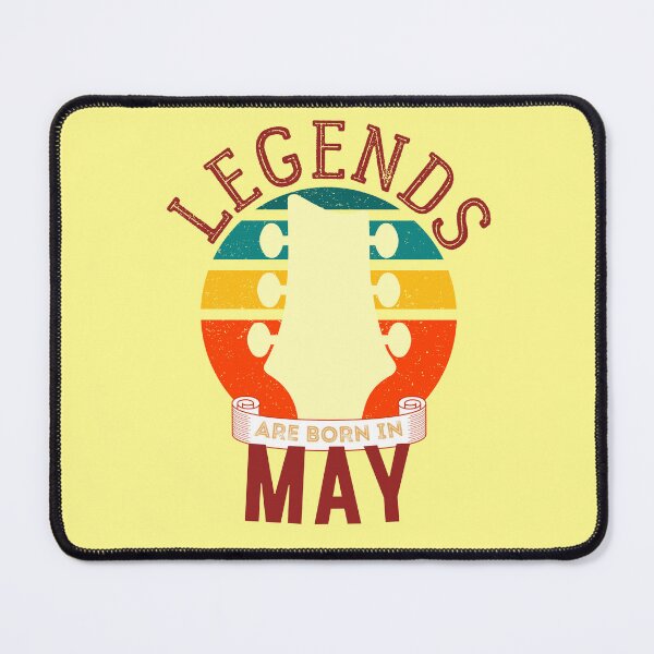 Item preview, Legends Are Born In May Guitarist Birthday Gift designed and sold by 12BarTees.