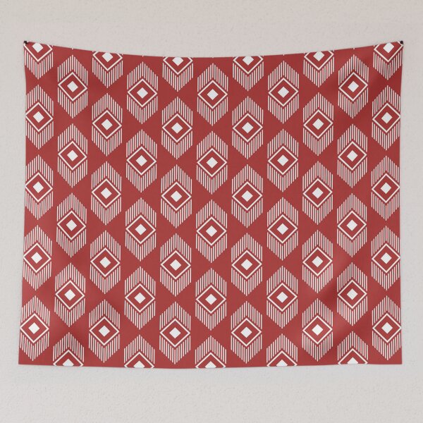 Item preview, Tribal geometry - red designed and sold by BattaAnastasia.