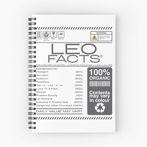 Item preview, warning Leo horoscope Facts Astrological Zodiac designed and sold by bestdesign4u.