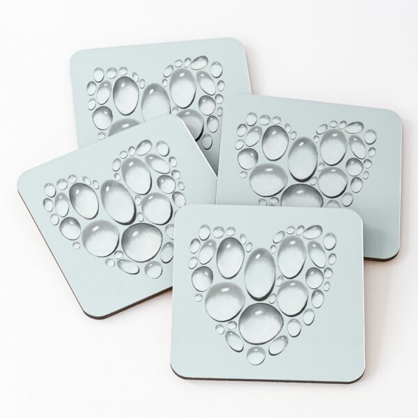 Item preview, Water drop heart designed and sold by SanjaKumar.