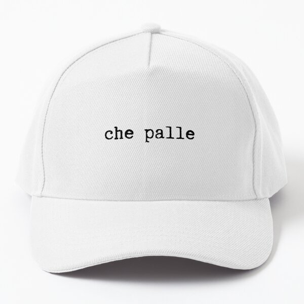 Che Palle Italian Quote Typewriter Baseball Cap