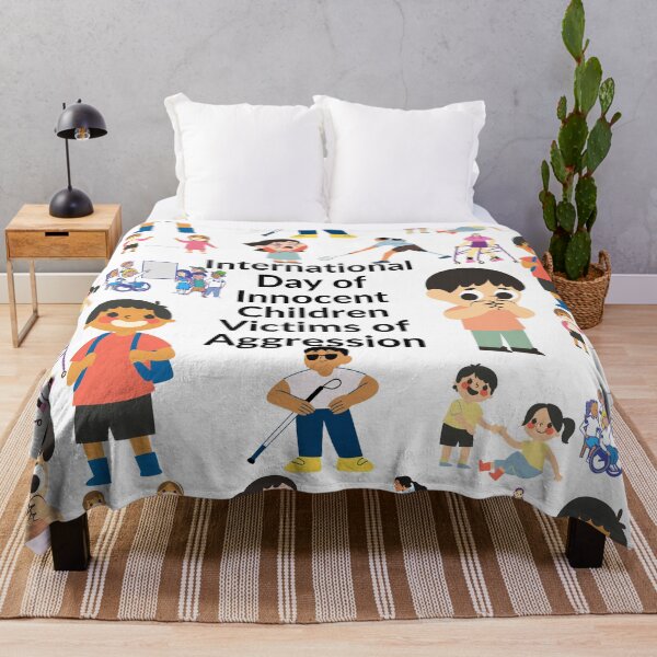 Item preview, International day of innocent children victim of aggression designed and sold by Jaadueekala.