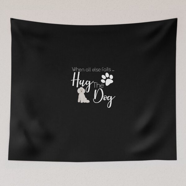 Item preview, Poodle I Love My Dog Gift Cute Dog Lover Hug designed and sold by Ruebenshi.