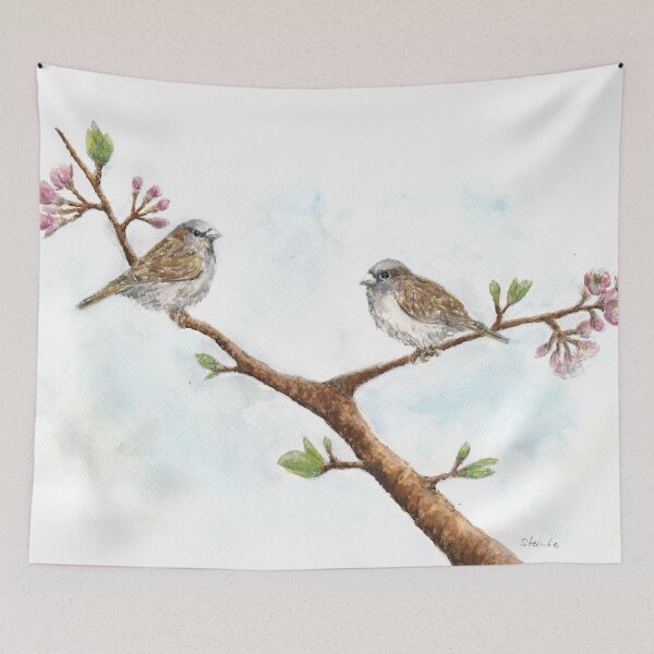 Item preview, sparrows designed and sold by Sandra  Steinke.