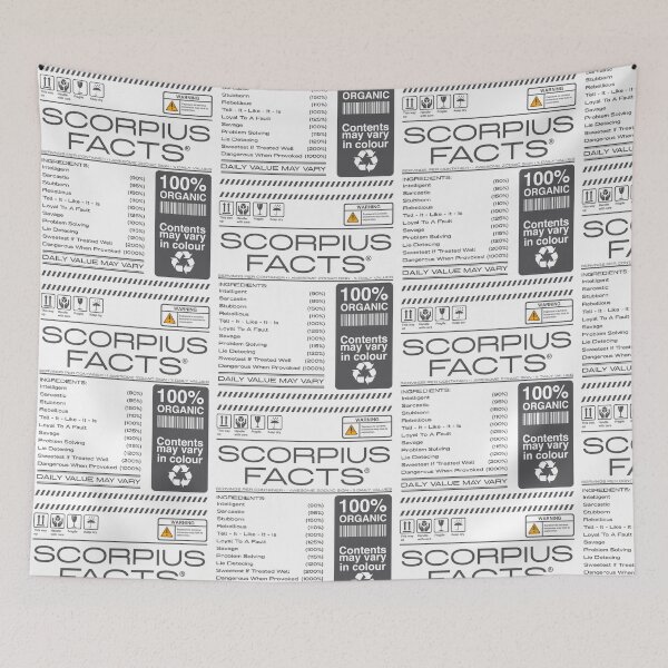 Item preview, warning Scorpius	horoscope Facts Astrological Zodiac designed and sold by bestdesign4u.