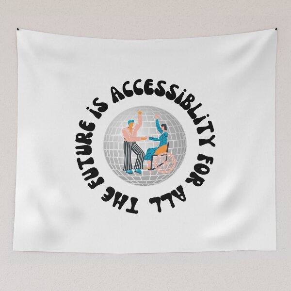 Item preview, The Future Is Accessibility For All designed and sold by Lilac225769.