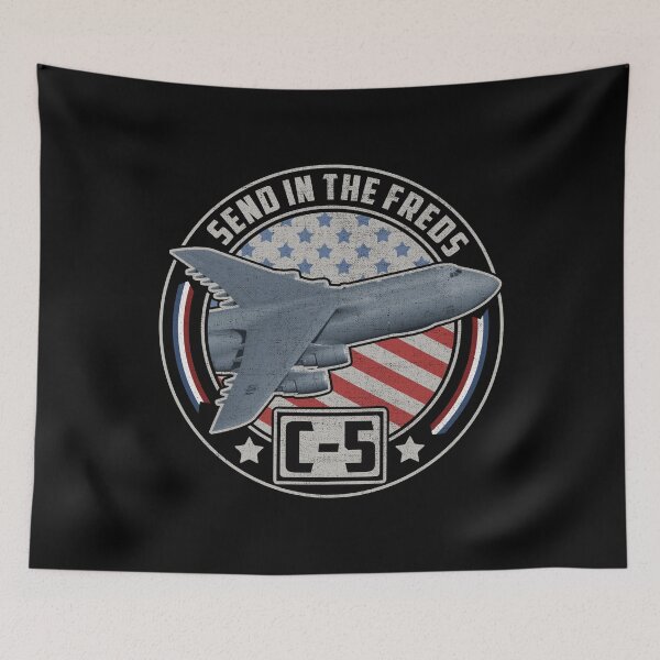 Item preview, Send in FREDs C-5 Galaxy US Army Transport USA Military Aircraft #2308 designed and sold by Rare-Militia.