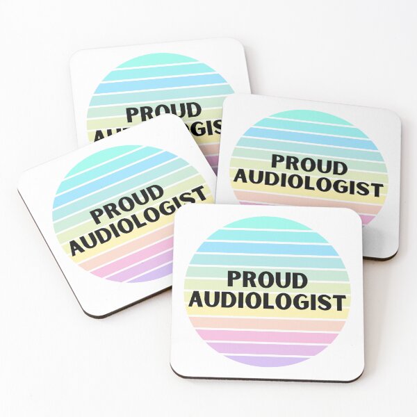 Item preview, Proud Audiologist - Au.D. Rainbow Circle designed and sold by Hear4theEars.