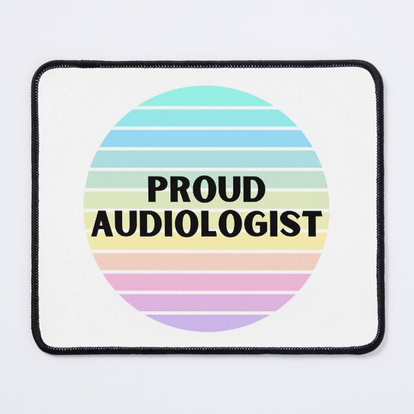 Item preview, Proud Audiologist - Au.D. Rainbow Circle designed and sold by Hear4theEars.