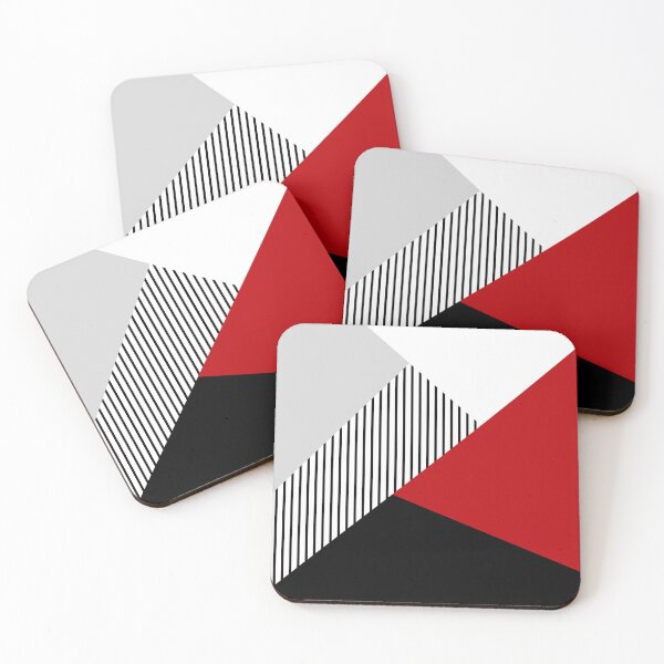 Item preview, Geometric fantasy - red designed and sold by BattaAnastasia.
