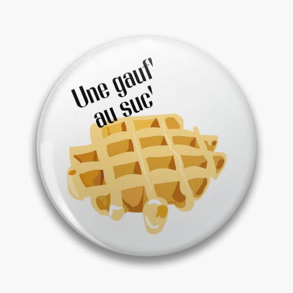 Item preview, A sugar waffle, Belgian expression designed and sold by PausePapote.
